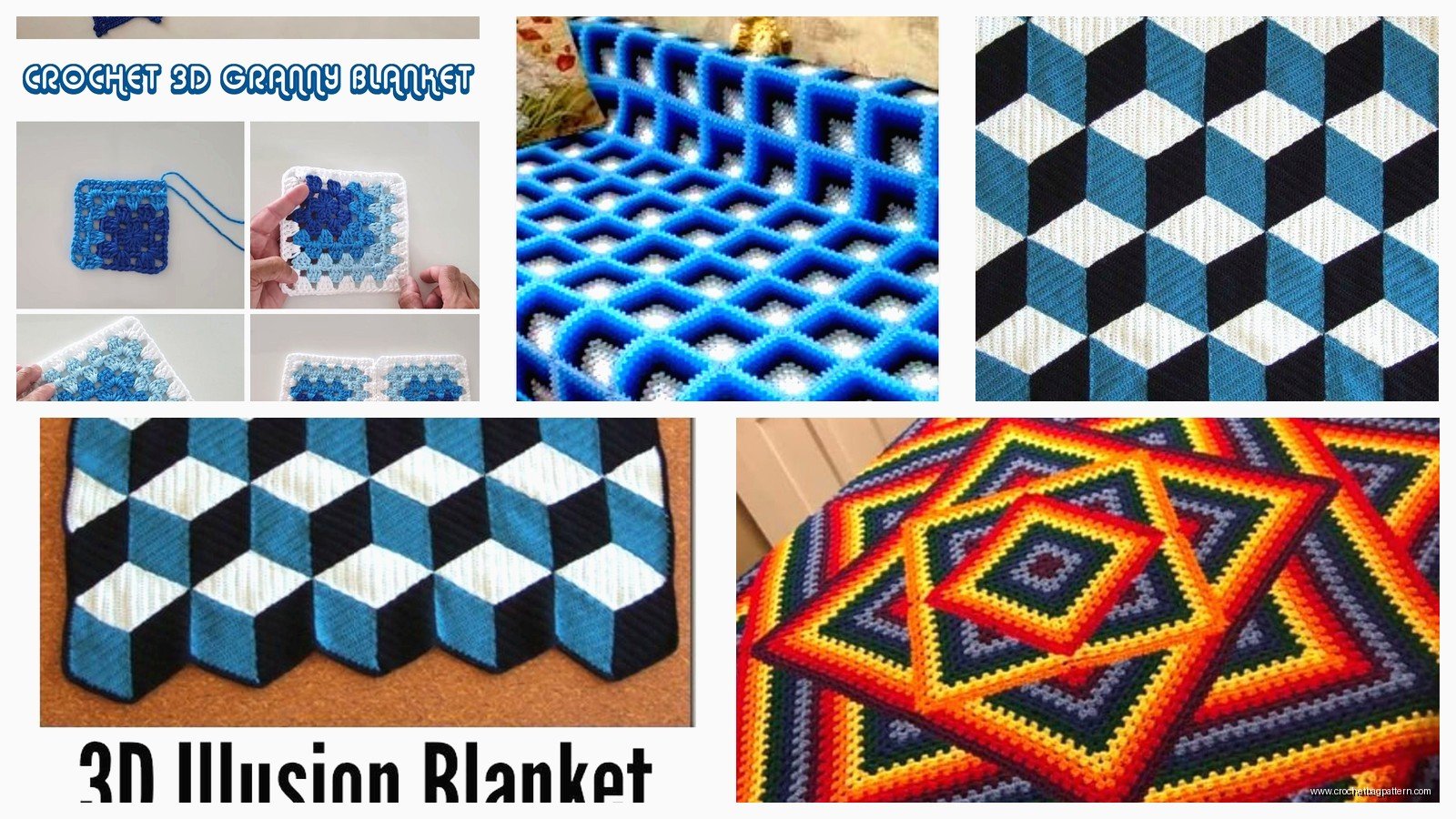 3D Crochet Blanket: Textured Pattern Tutorials