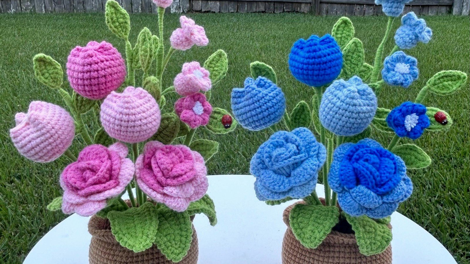 Crochet Flower Pot Cover: Plant Holder Patterns
