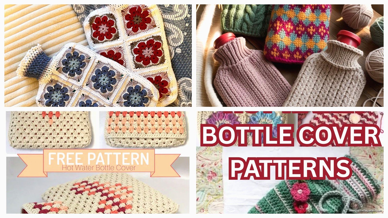 Crochet Hot Water Bottle Cover: Cozy Patterns & Tutorials