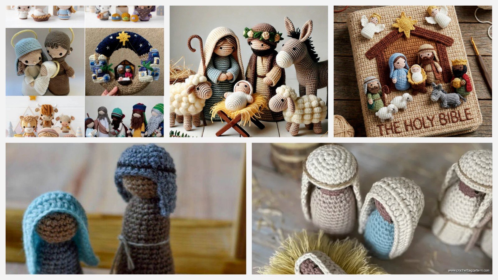 Crochet Nativity Set: Christmas Pattern Collection