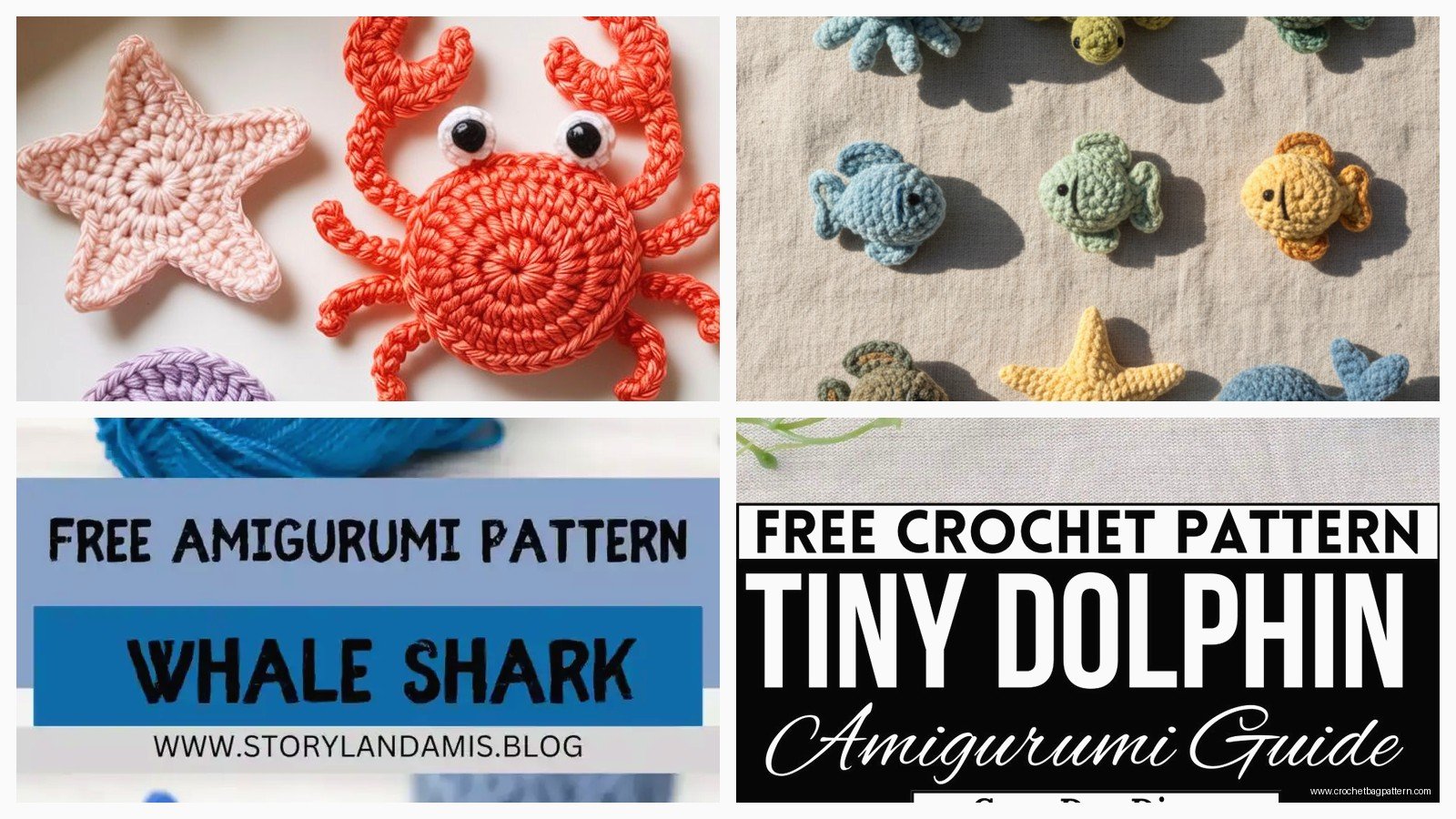Crochet Sea Creatures: Ocean Animal Patterns