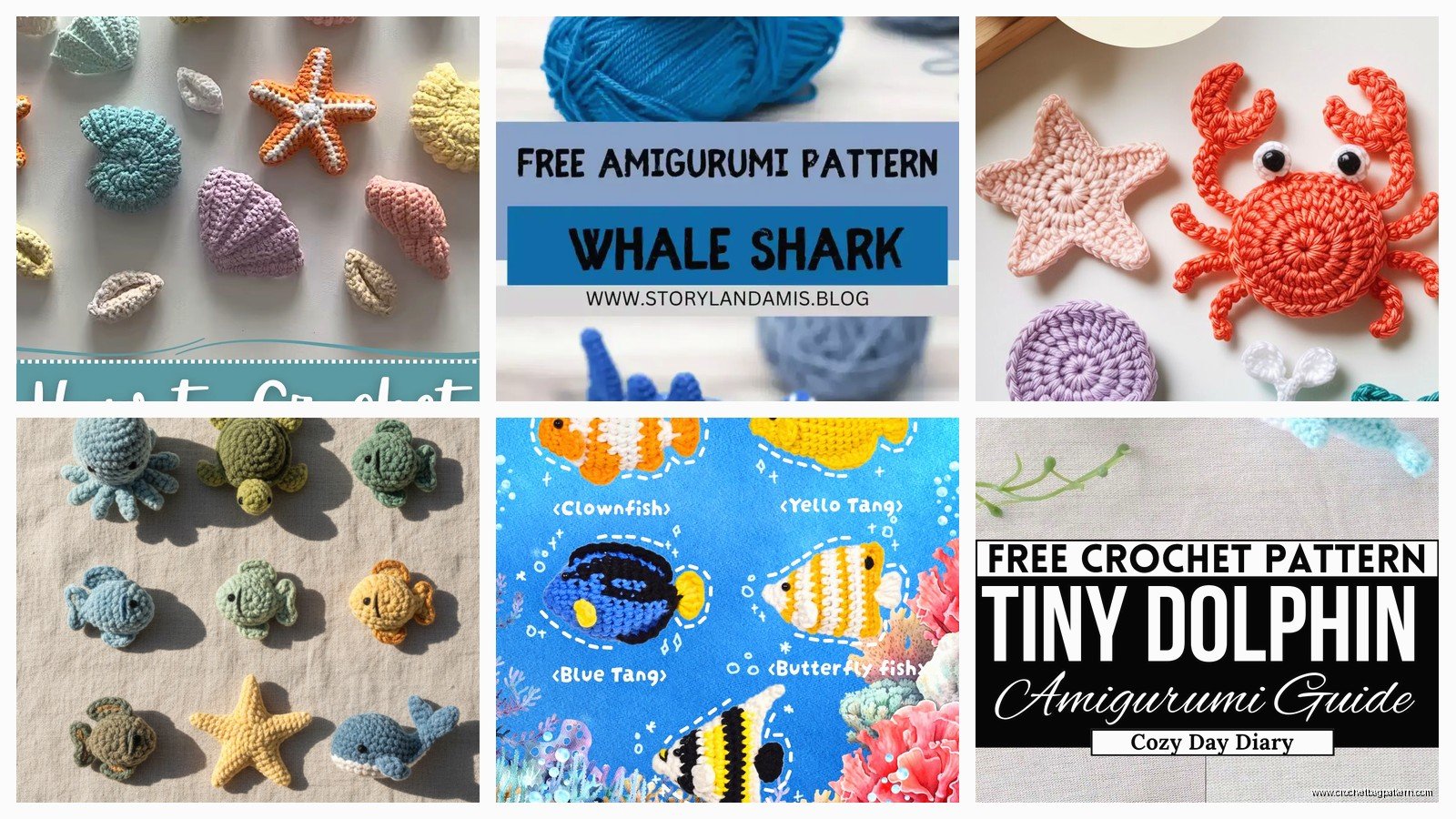 Crochet Sea Creatures: Ocean Animal Patterns