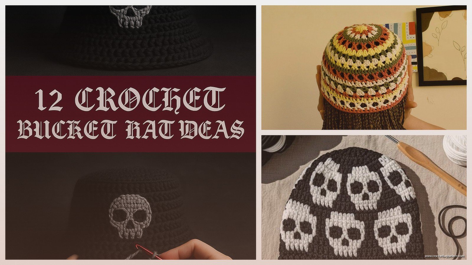 Crochet Skull Cap: Beanie Patterns & Tutorials