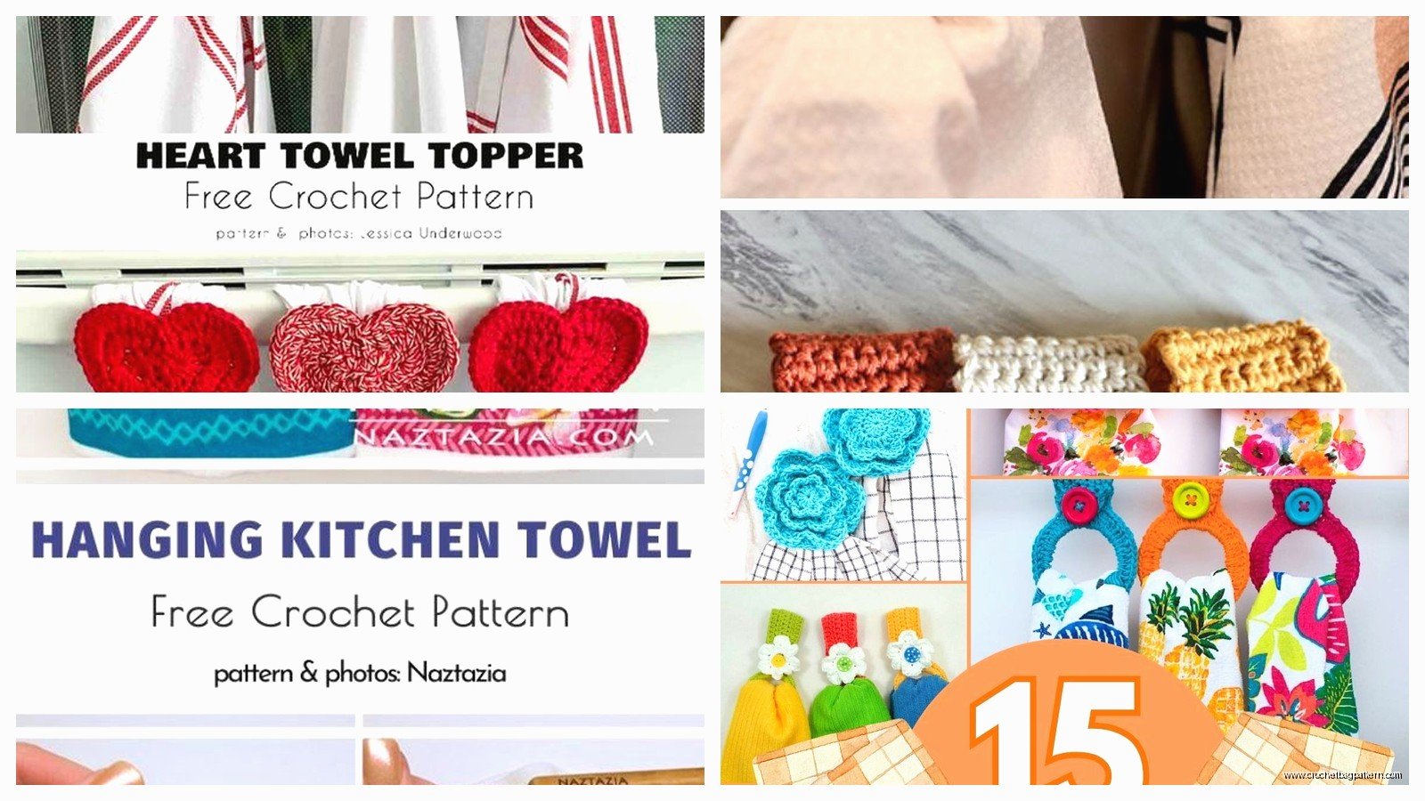 Crochet Towel Topper: Kitchen Patterns & Tutorials