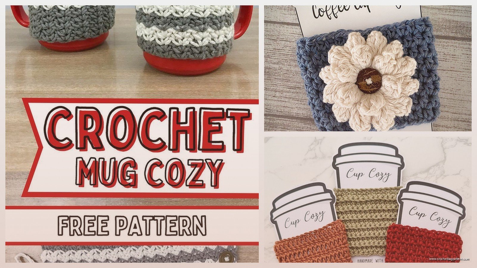 Cup Cozy Crochet Pattern: Coffee Sleeve Designs