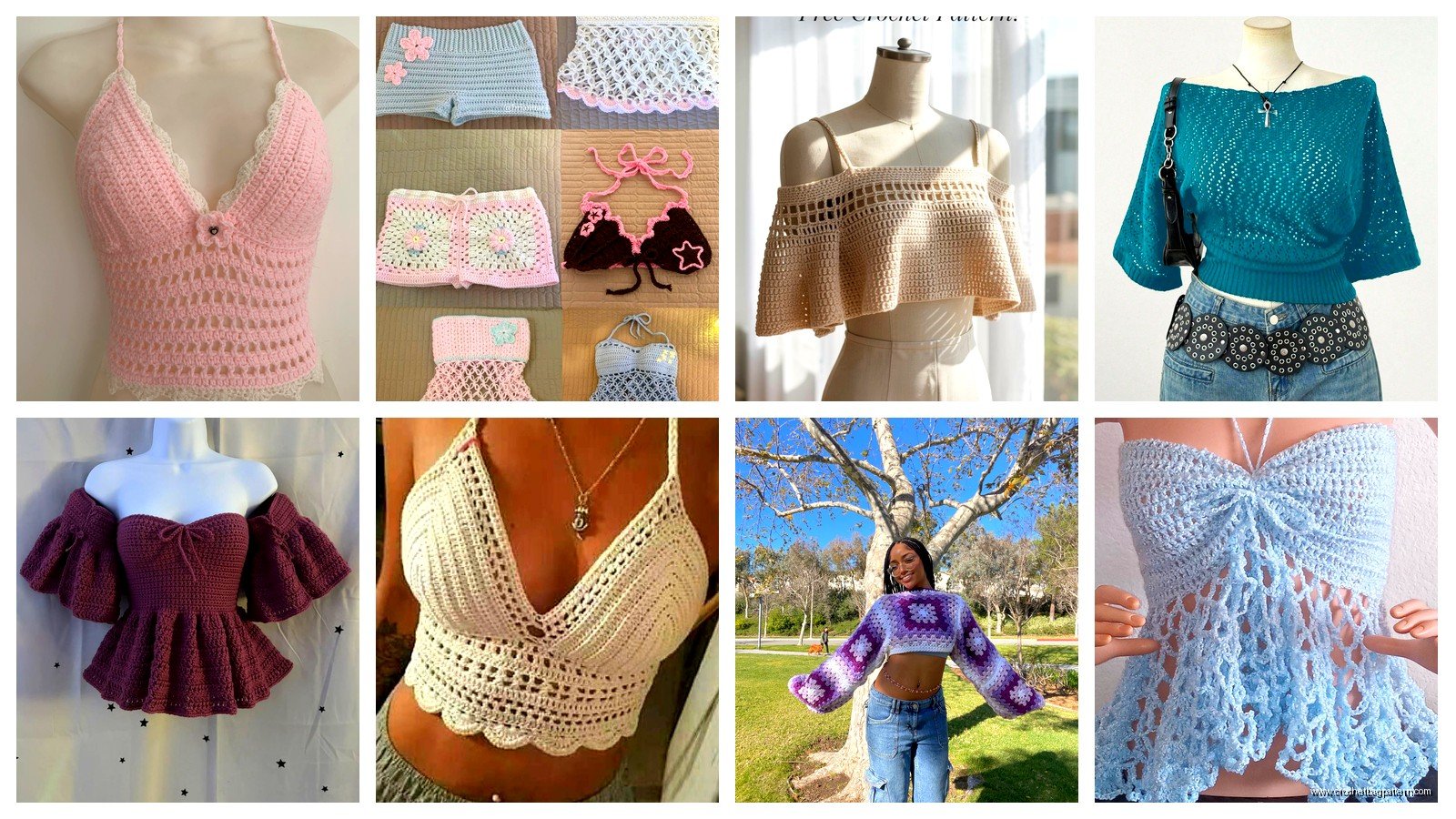 Cute Crochet Tops: Summer Patterns & Designs