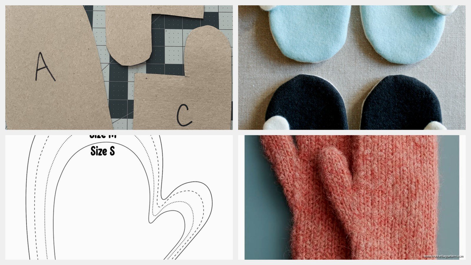 Crochet Mitten Pattern: Warm Winter Glove Tutorials