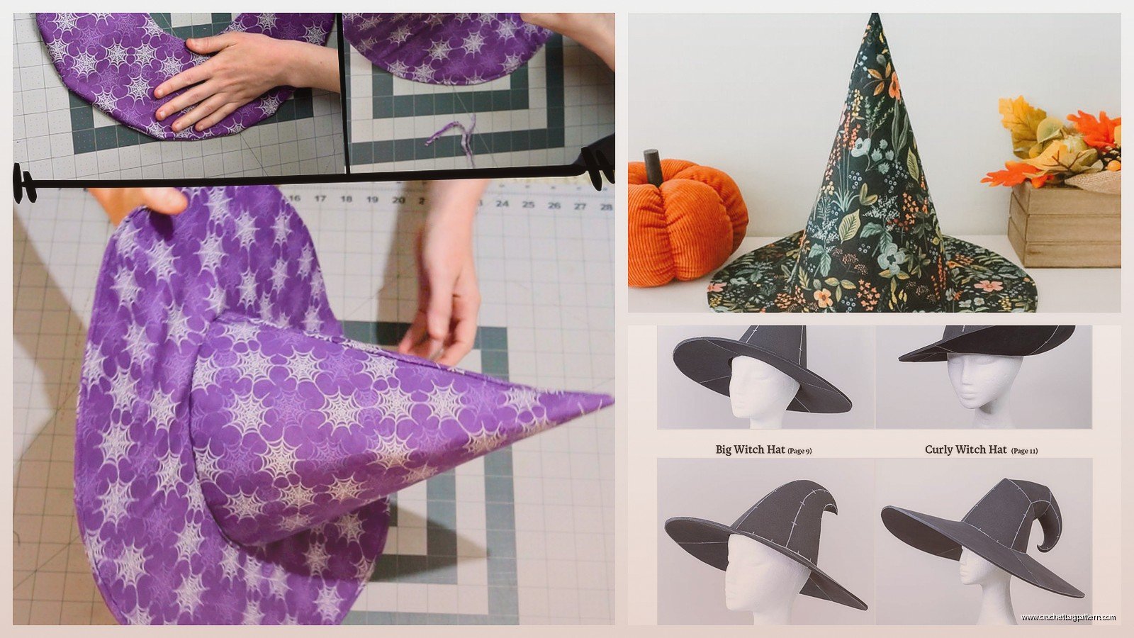 Crochet Witch Hat Pattern: Halloween Tutorial