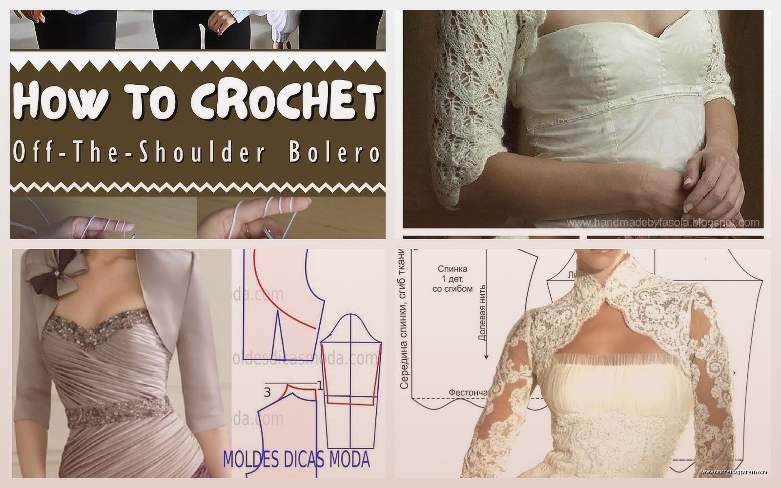 Crochet Bolero Pattern: Short Jacket Tutorial