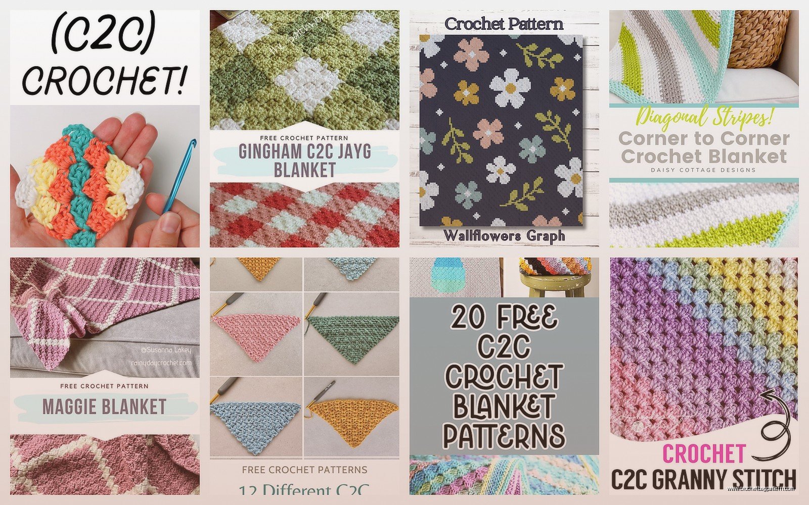 C2C Crochet Blanket: Corner to Corner Pattern Guide
