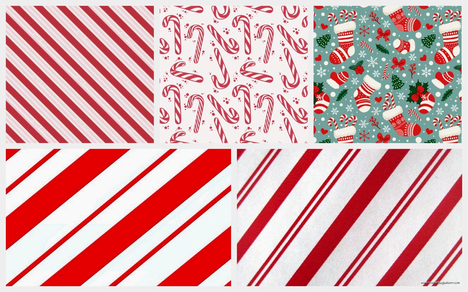 Crochet Candy Cane Pattern: Christmas Tutorial