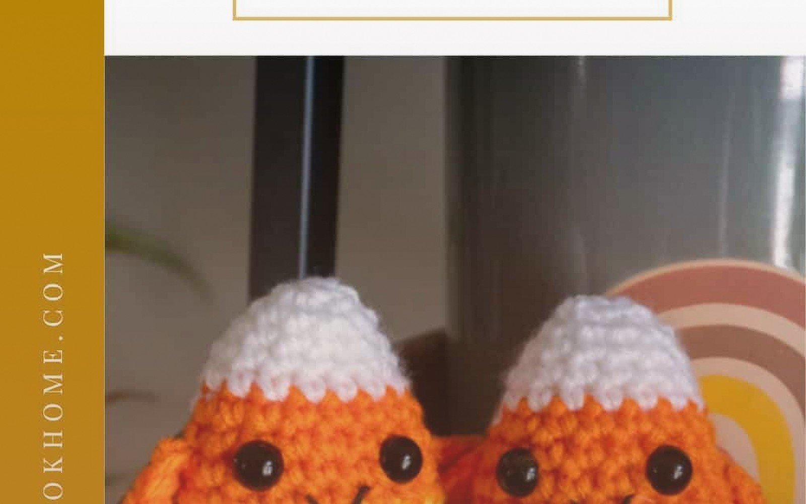 Candy Corn Crochet Pattern: Halloween Amigurumi