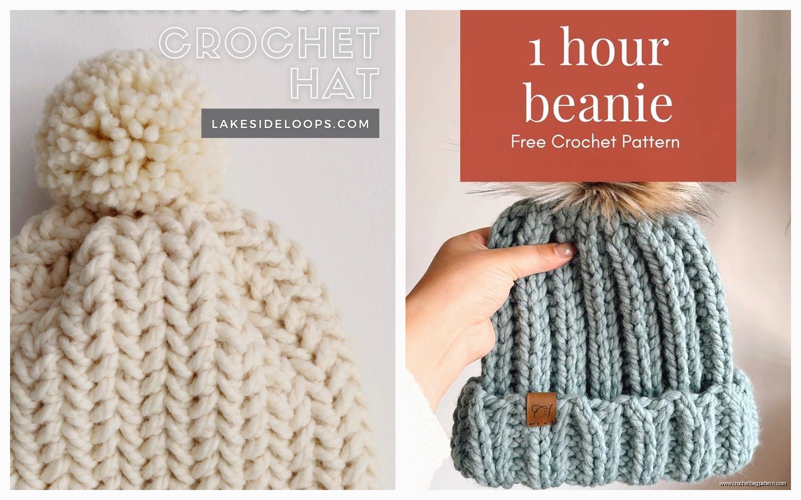 Chunky Crochet Hat: Bulky Yarn Beanie Patterns