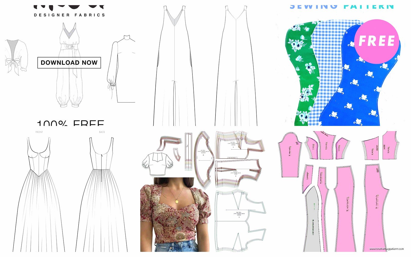 Crochet Cloth Pattern: Dishcloth & Washcloth Tutorials