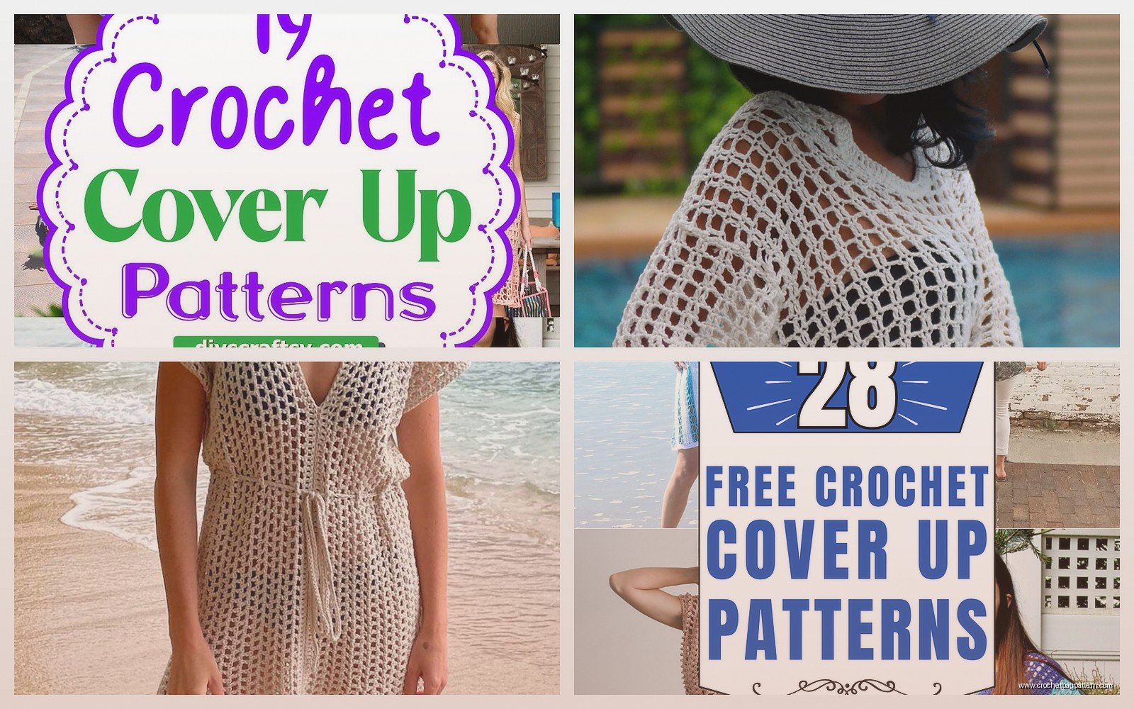 Crochet Beach Cover Up Pattern: Summer Designs