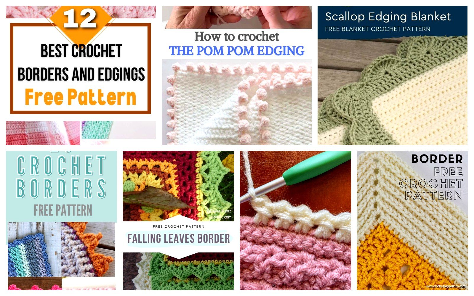 Crochet Blanket Edging: Border Patterns & Tutorials