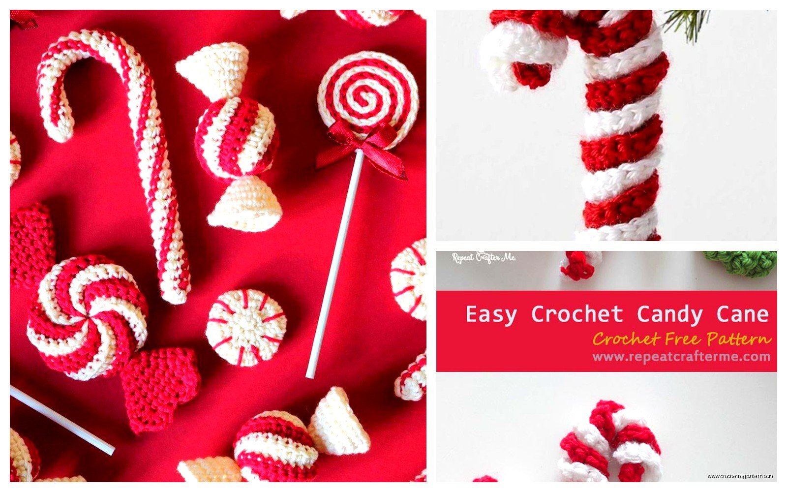 Crochet Candy Cane: Christmas Decoration Pattern