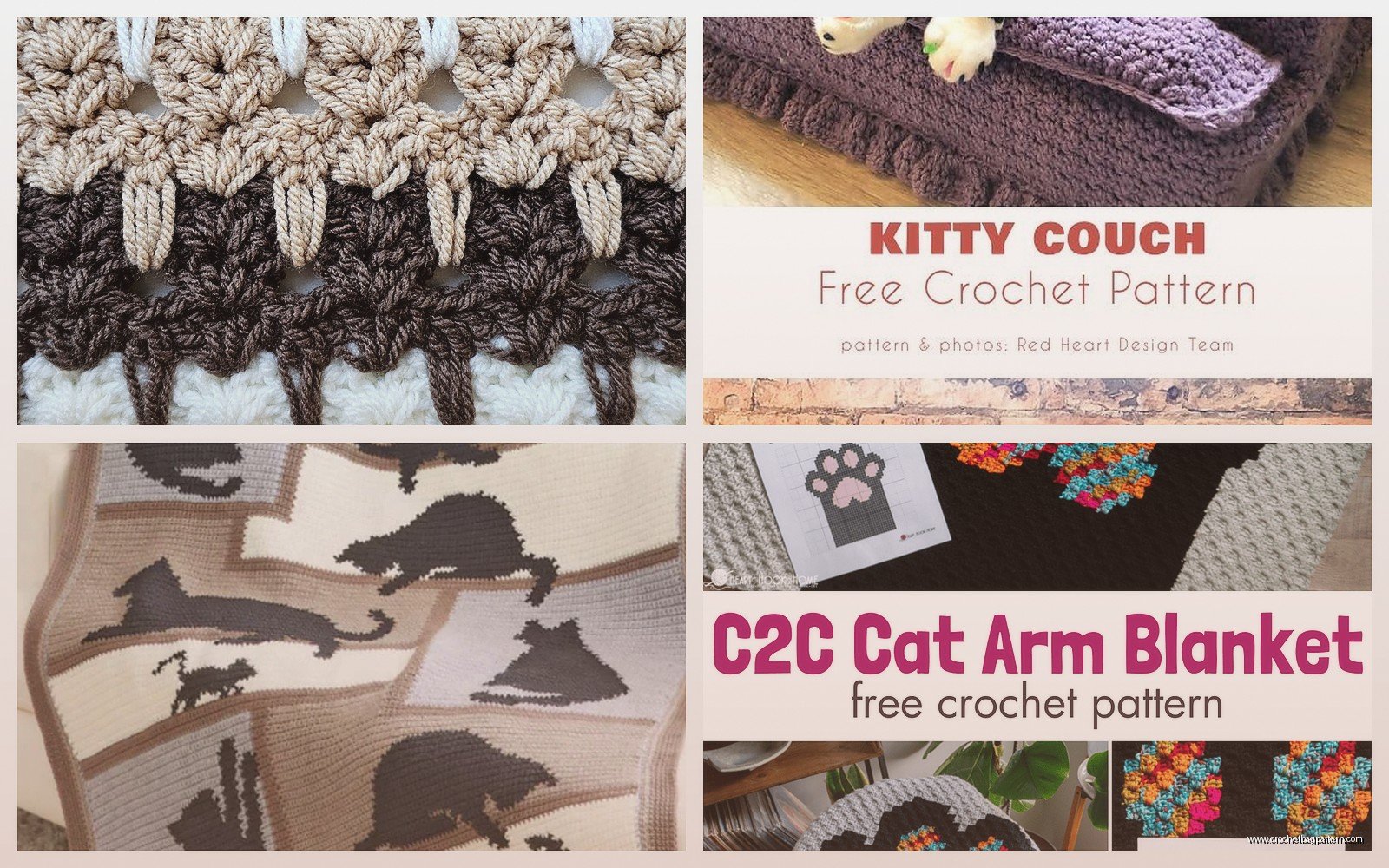 Crochet Cat Blanket: Feline Design Pattern