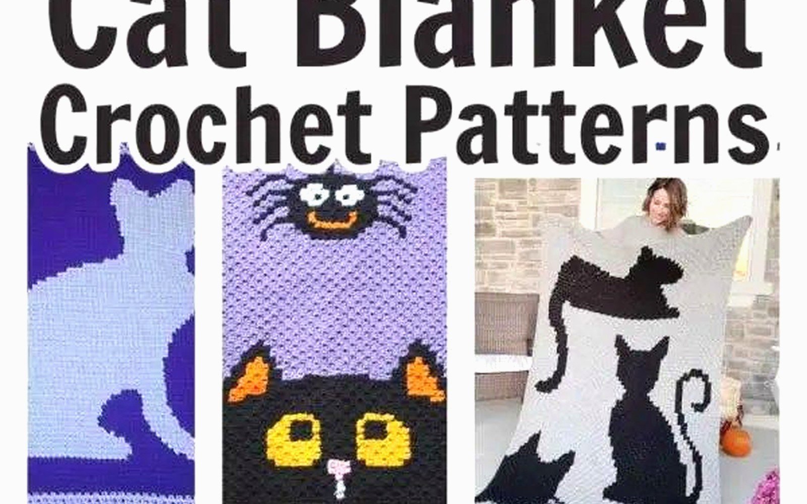 Crochet Cat Blanket: Feline Design Pattern