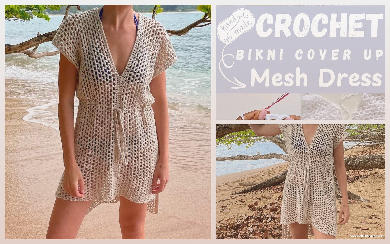 Crochet Cover Up Pattern: Beach & Pool Tutorials