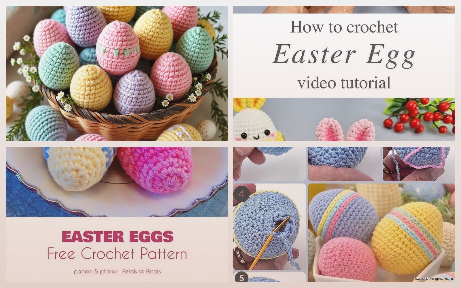 Crochet Easter Eggs: Spring Holiday Patterns