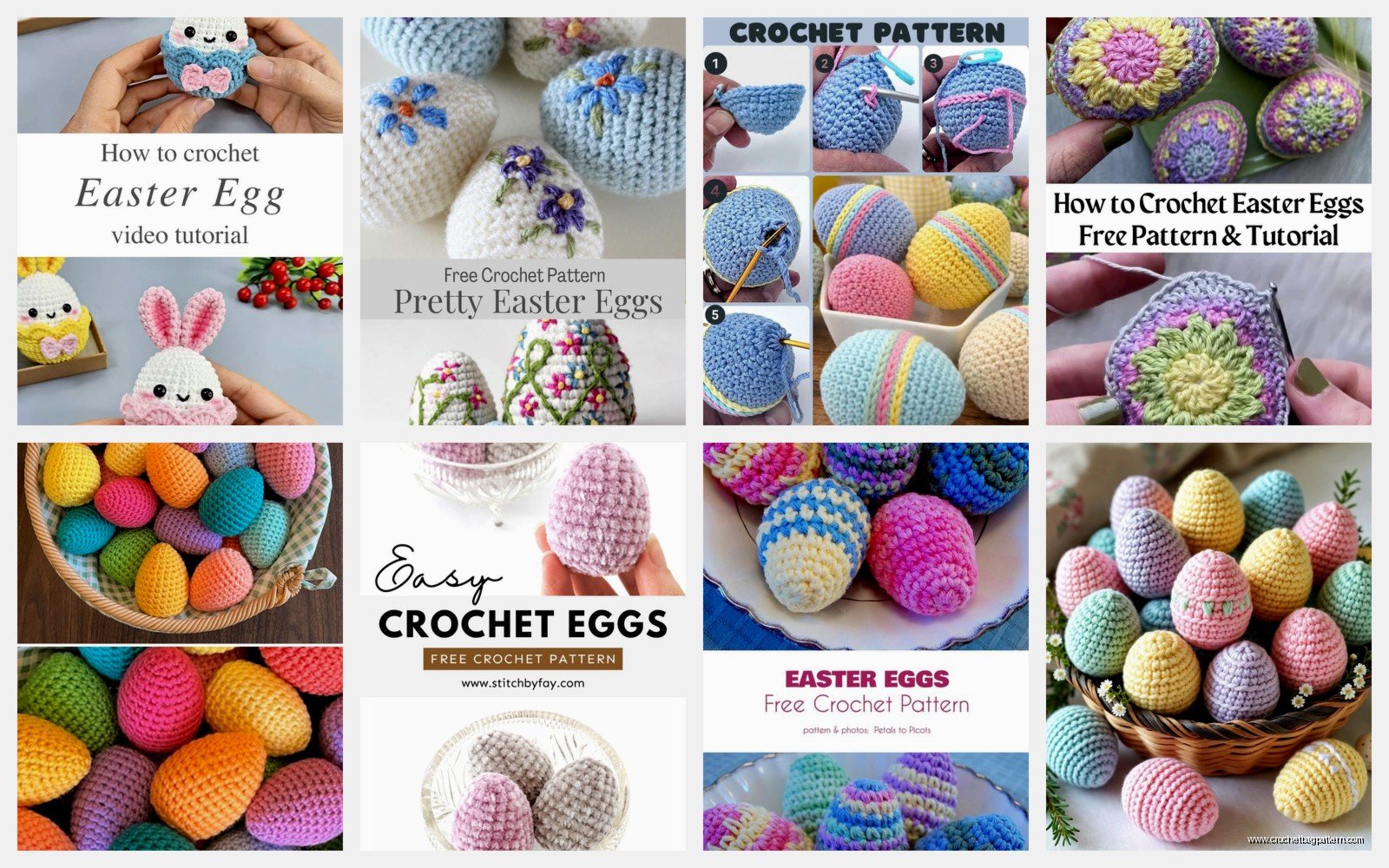 Crochet Easter Eggs: Spring Holiday Patterns