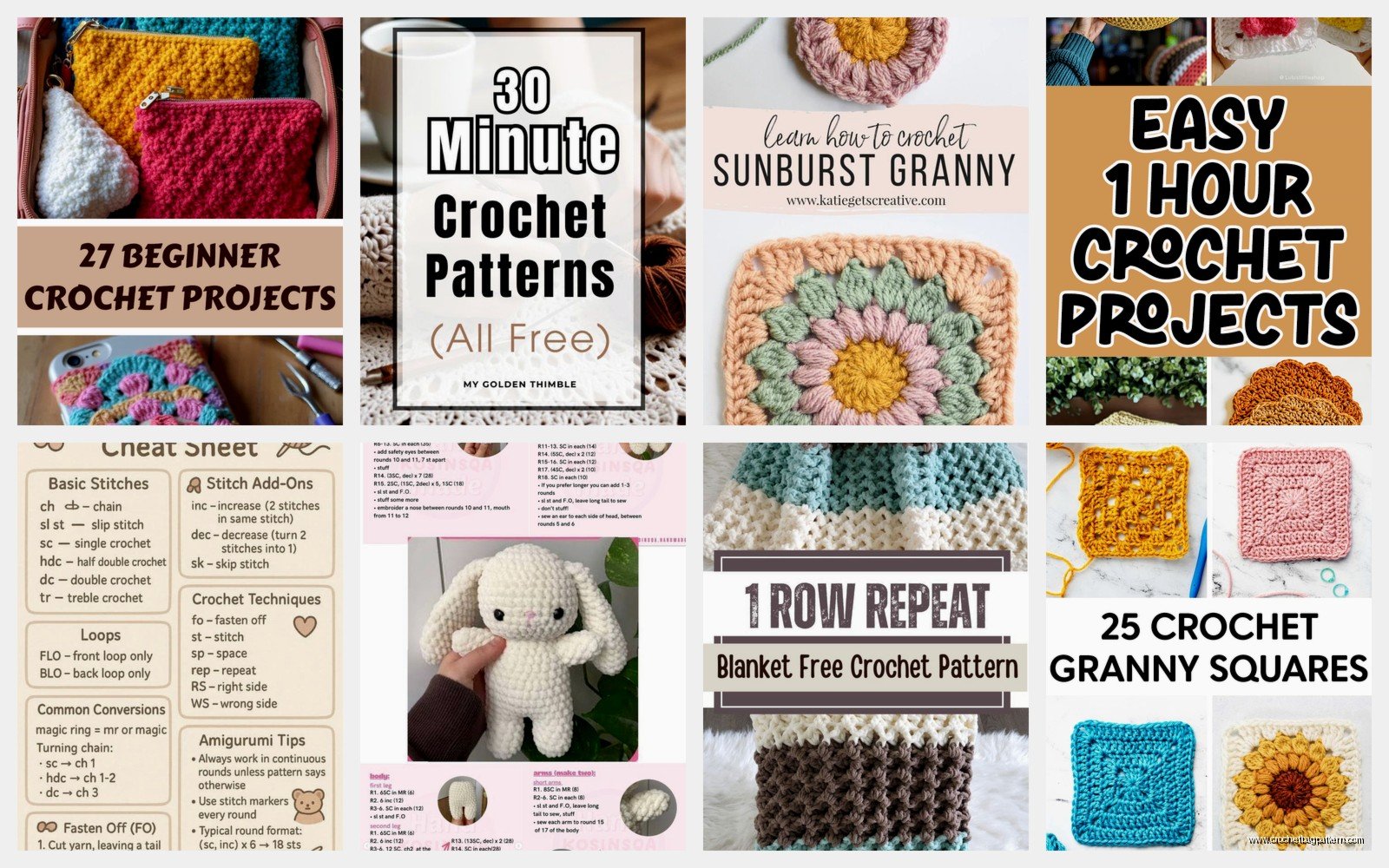 Crochet Patterns for Beginners: First Projects