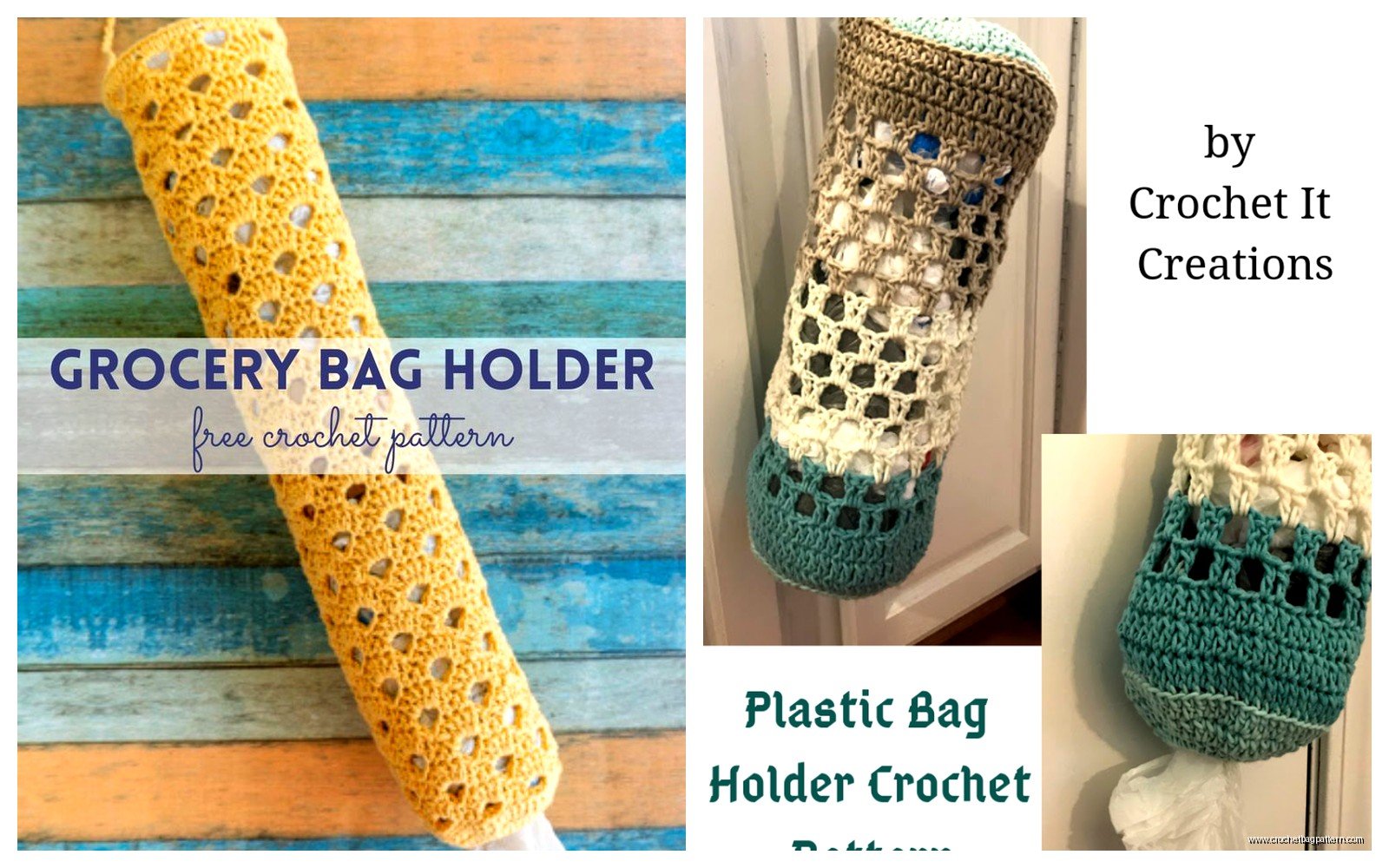 Crochet Plastic Bag Holder: Kitchen Storage Pattern