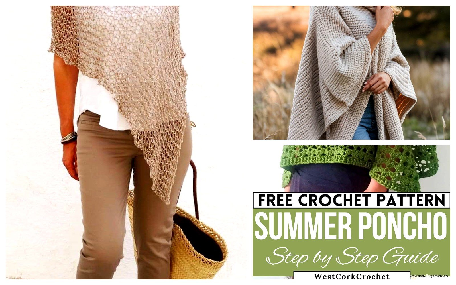 Crochet Poncho for Ladies: Elegant Pattern Designs