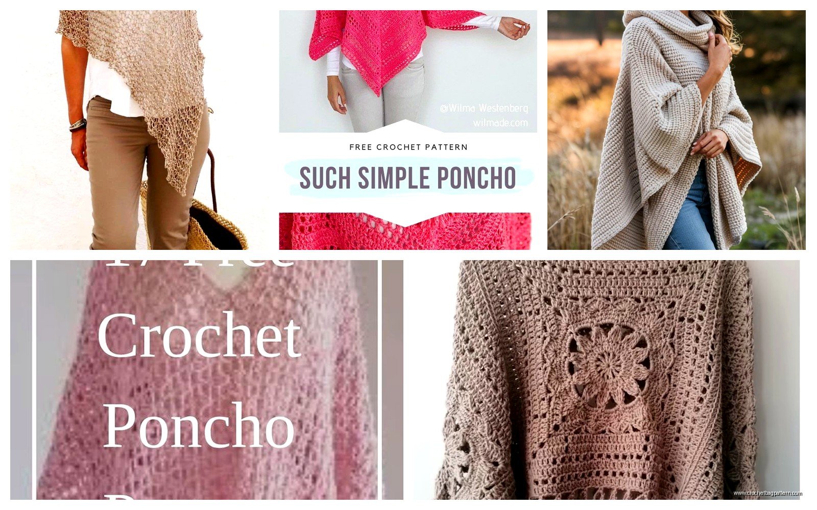 Crochet Poncho for Ladies: Elegant Pattern Designs