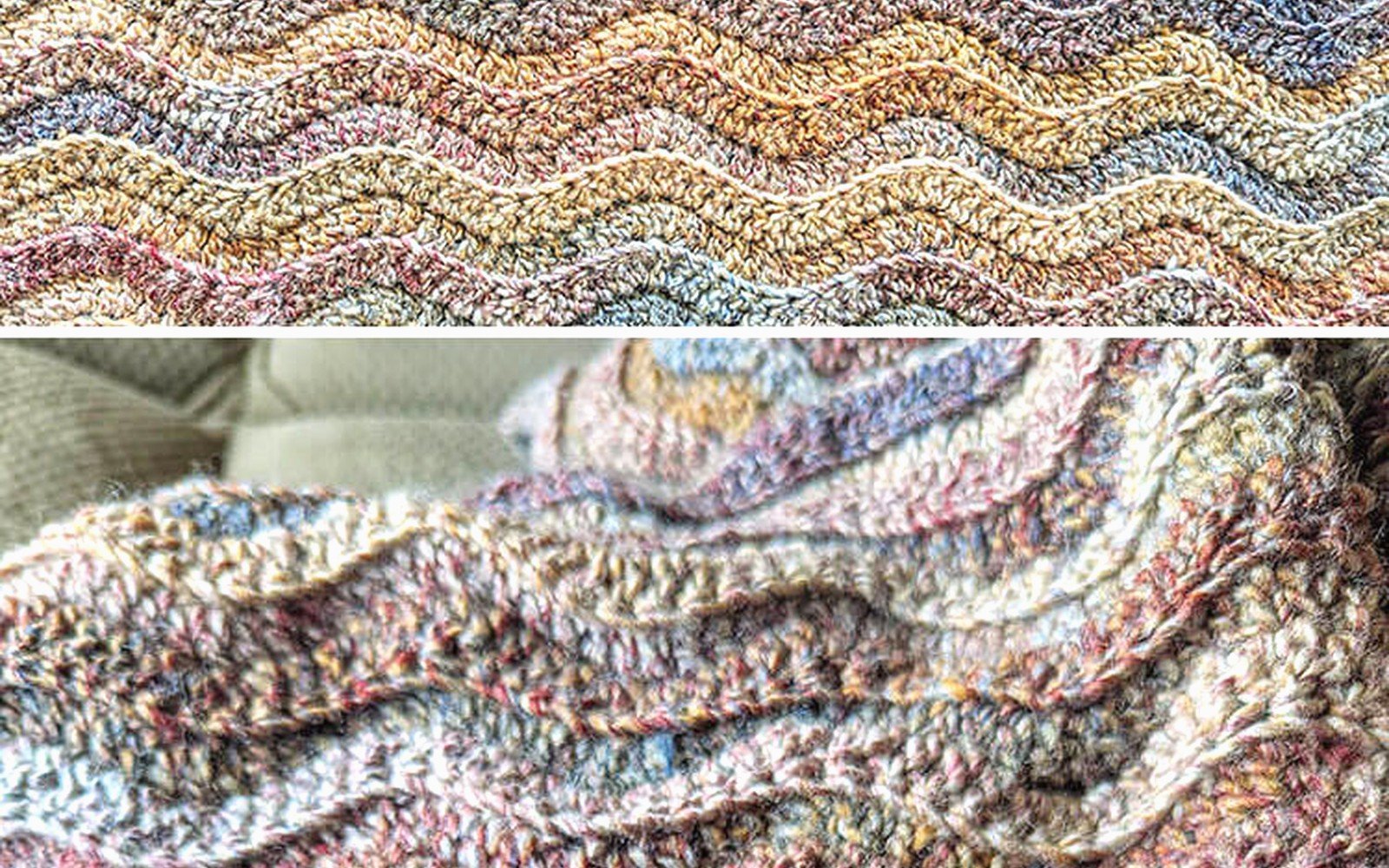 Crochet Ripple Blanket: Wave Pattern Tutorial