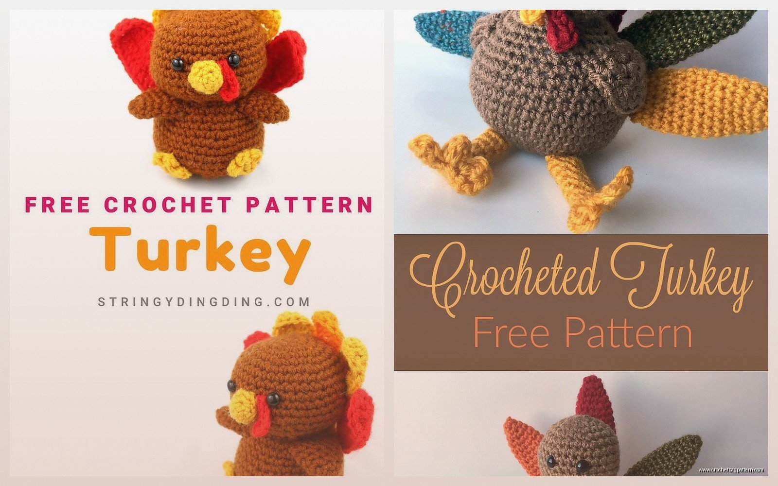 Crochet Turkey Pattern: Thanksgiving Amigurumi