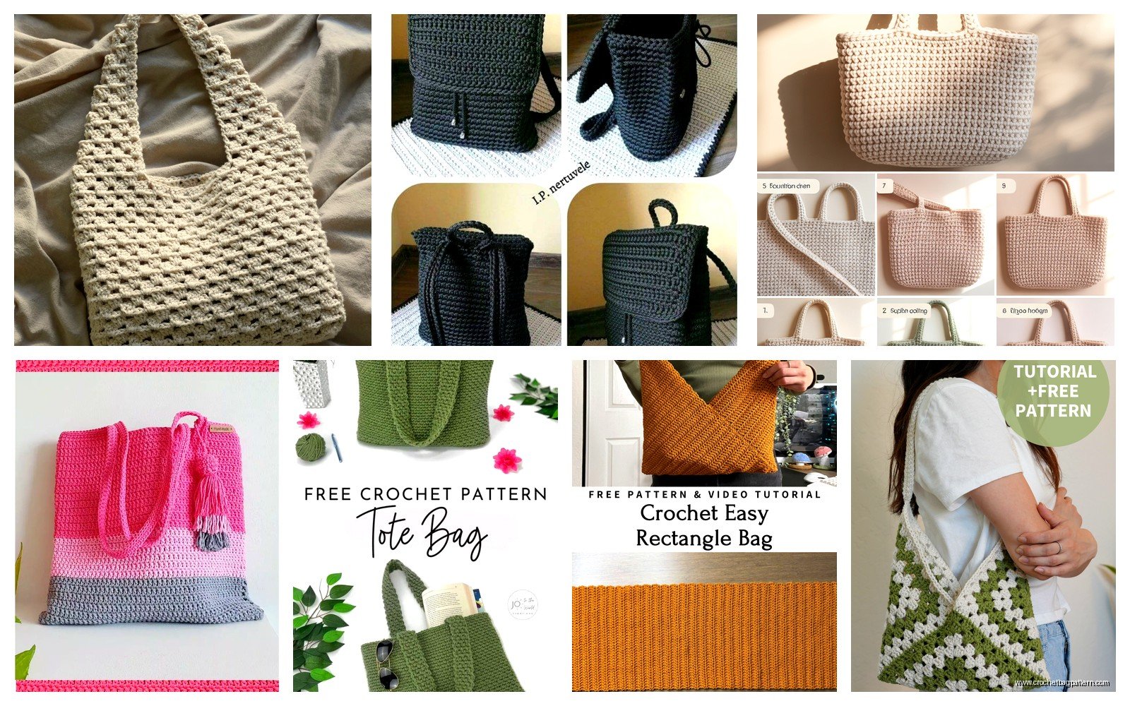 Easy Crochet Bag: Beginner Purse Patterns