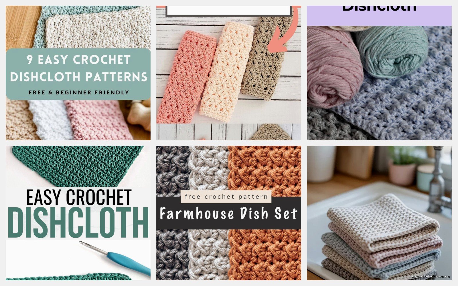 Easy Crochet Dishcloth: Simple Kitchen Patterns