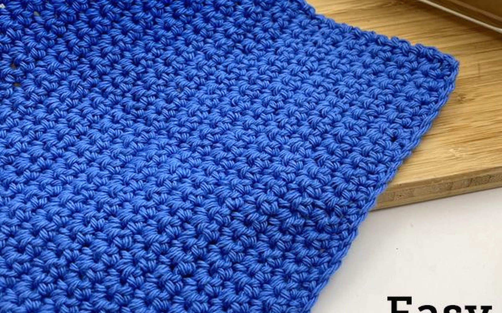 Easy Crochet Dishcloth: Simple Kitchen Patterns