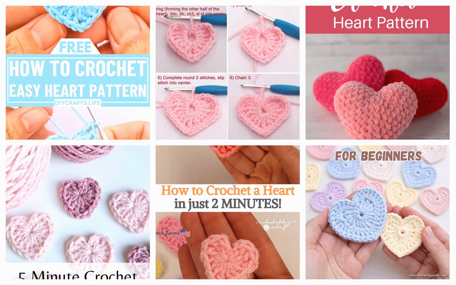 Easy Crochet Heart: Quick Valentine Pattern