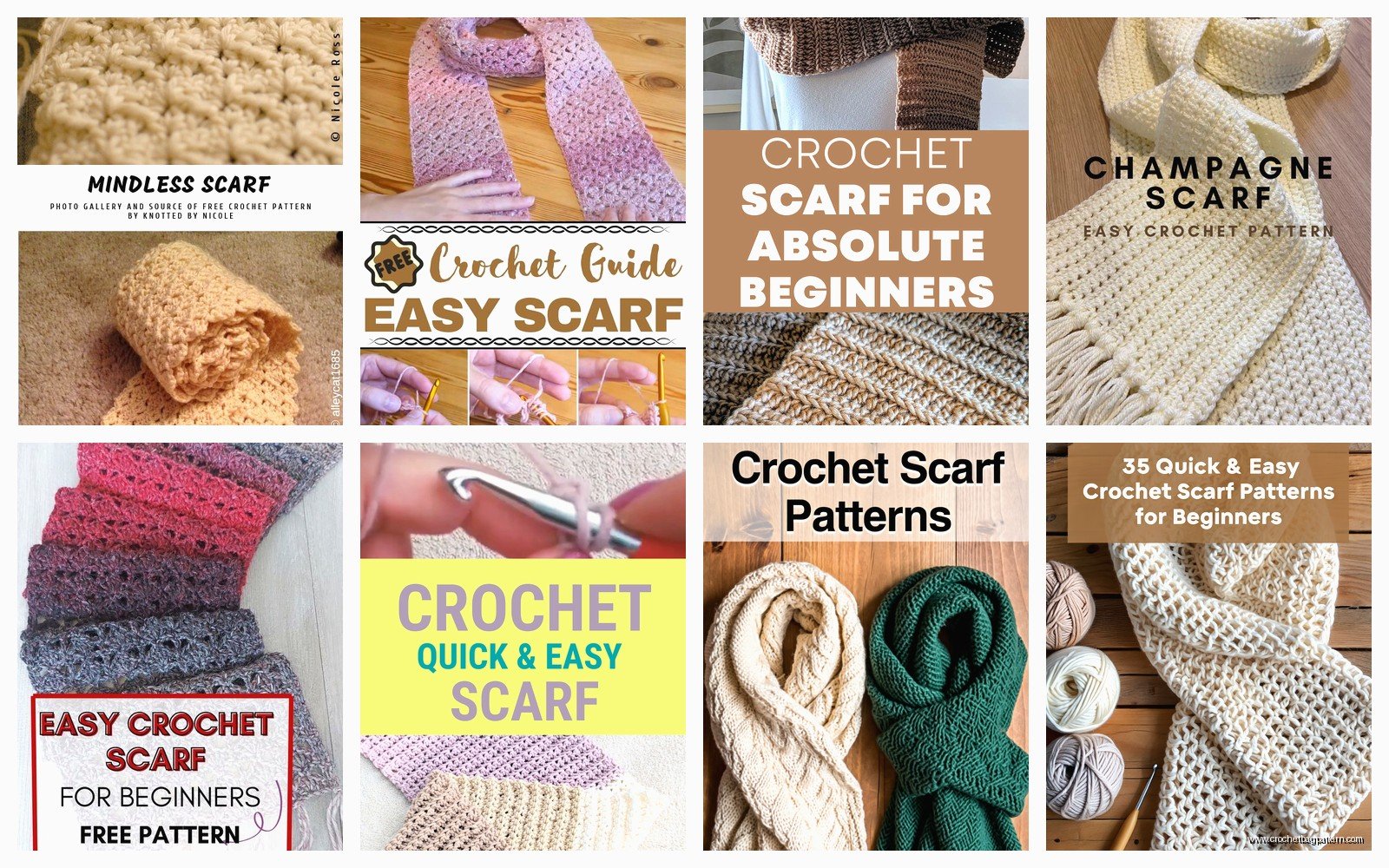 Easy Crochet Scarf Patterns: Beginner-Friendly Designs