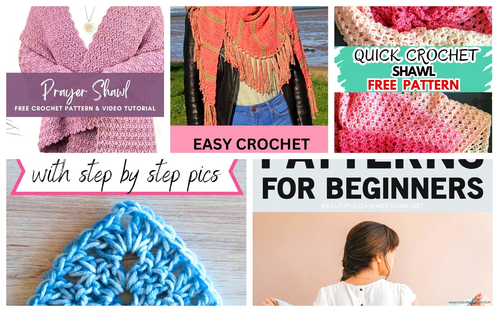 Easy Crochet Shawl: Simple Beginner Patterns