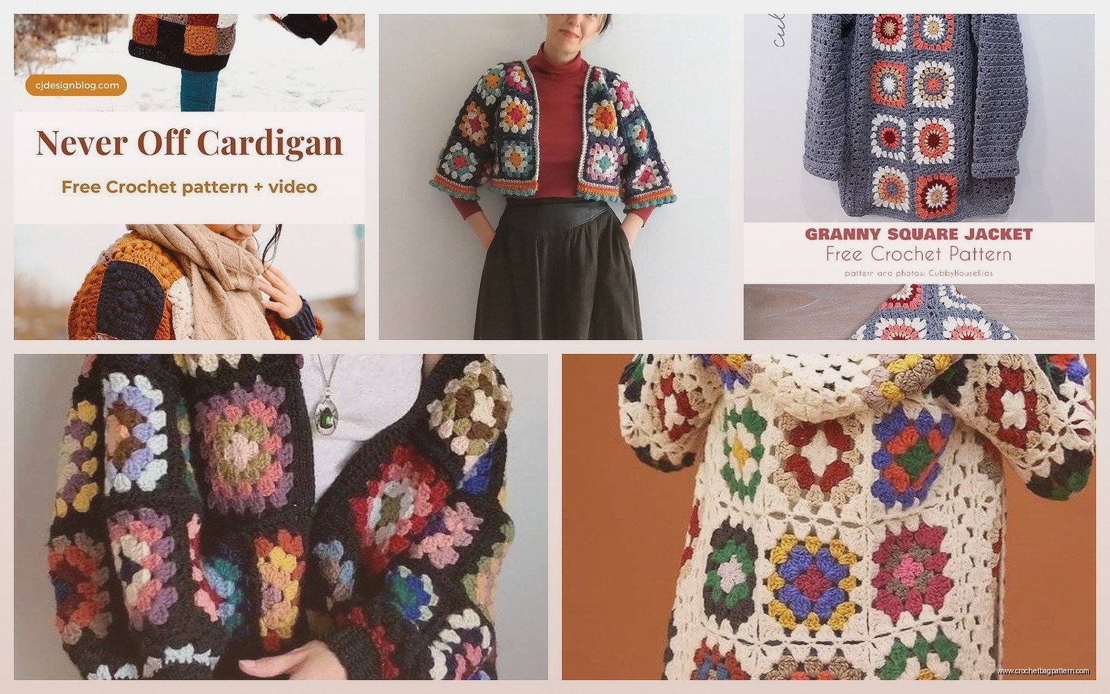 Granny Square Jacket: Cardigan Pattern Tutorial