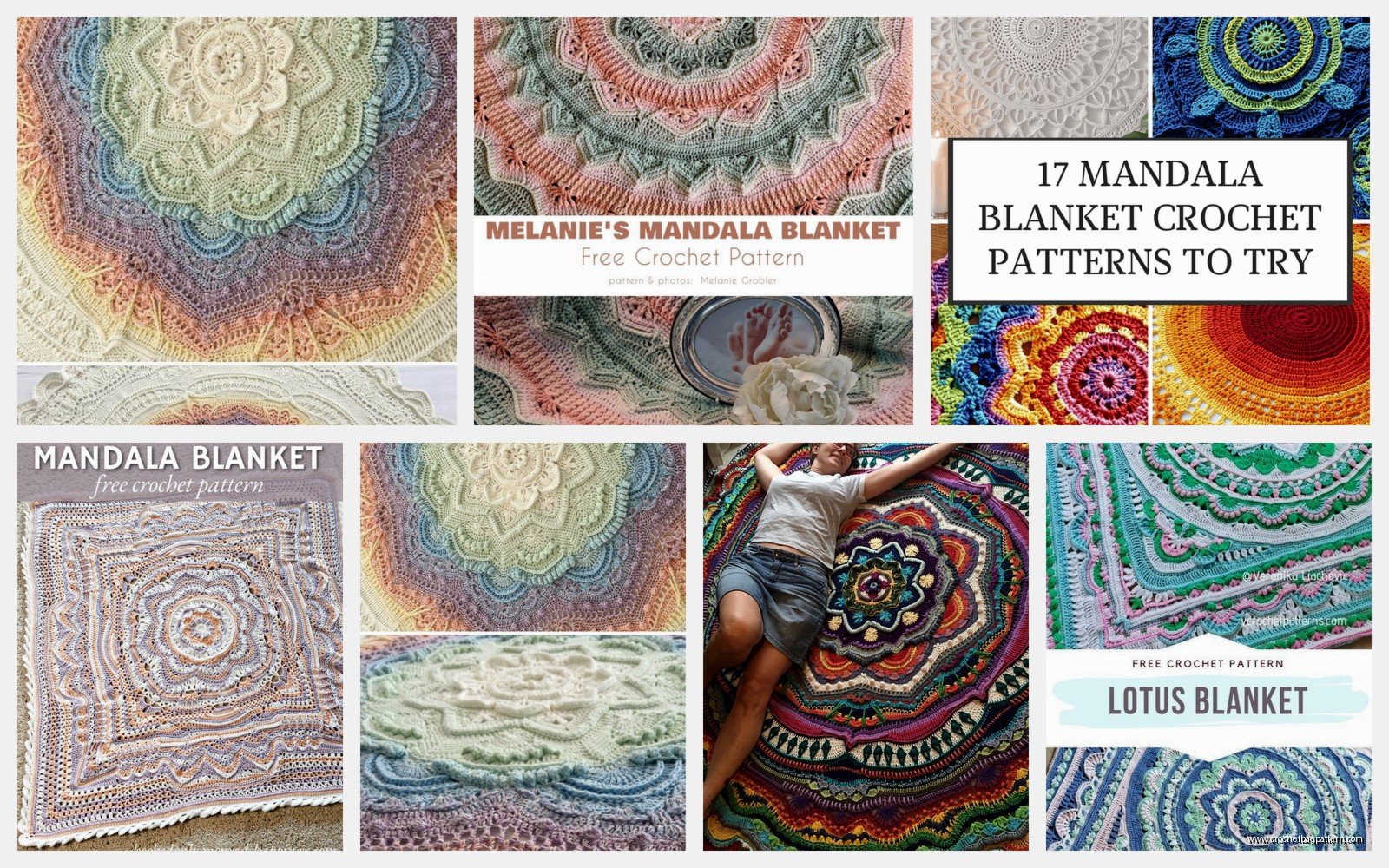 Mandala Blanket Crochet Pattern: Circular Design Tutorial