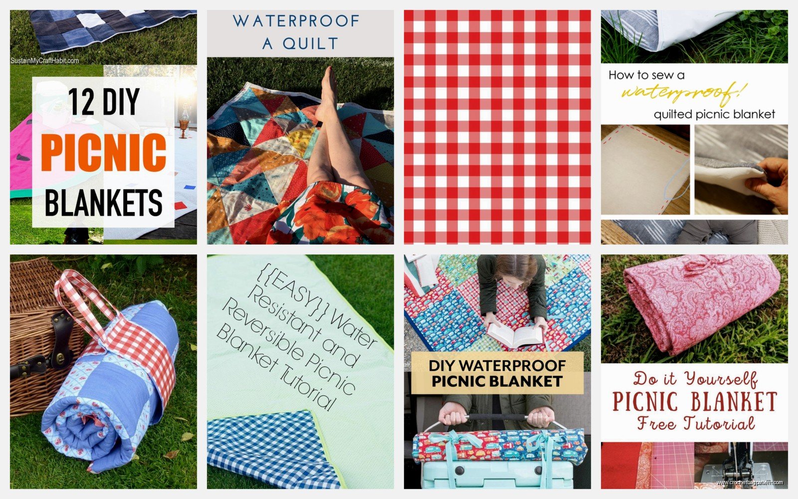 Crochet Picnic Blanket Pattern: Outdoor Afghan