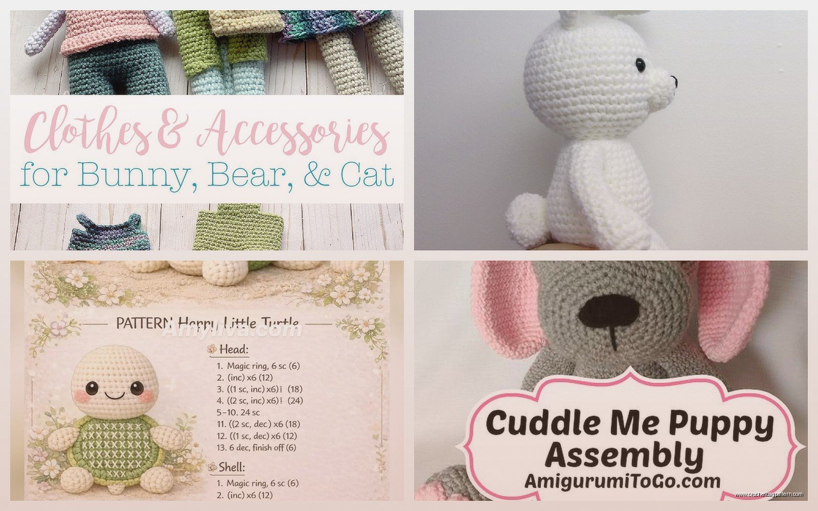 Amigurumi to Go: Pattern Collection & Video Tutorials