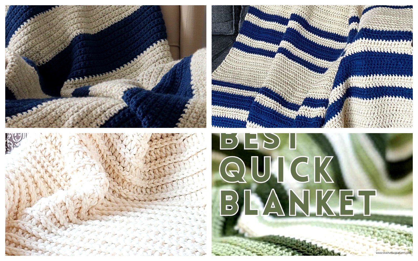 Basic Crochet Blanket: Simple Beginner Pattern
