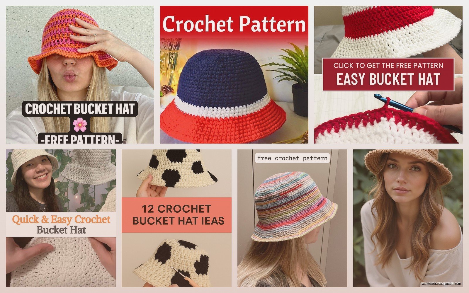 Bucket Hat Pattern Crochet: Summer Fashion Tutorial