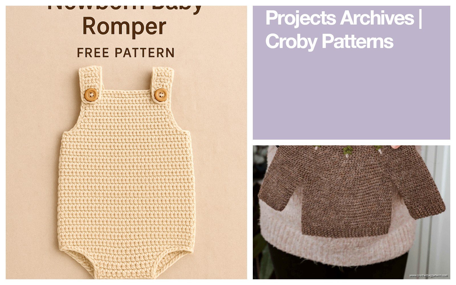 Croby Patterns: Designer Collection & Tutorials