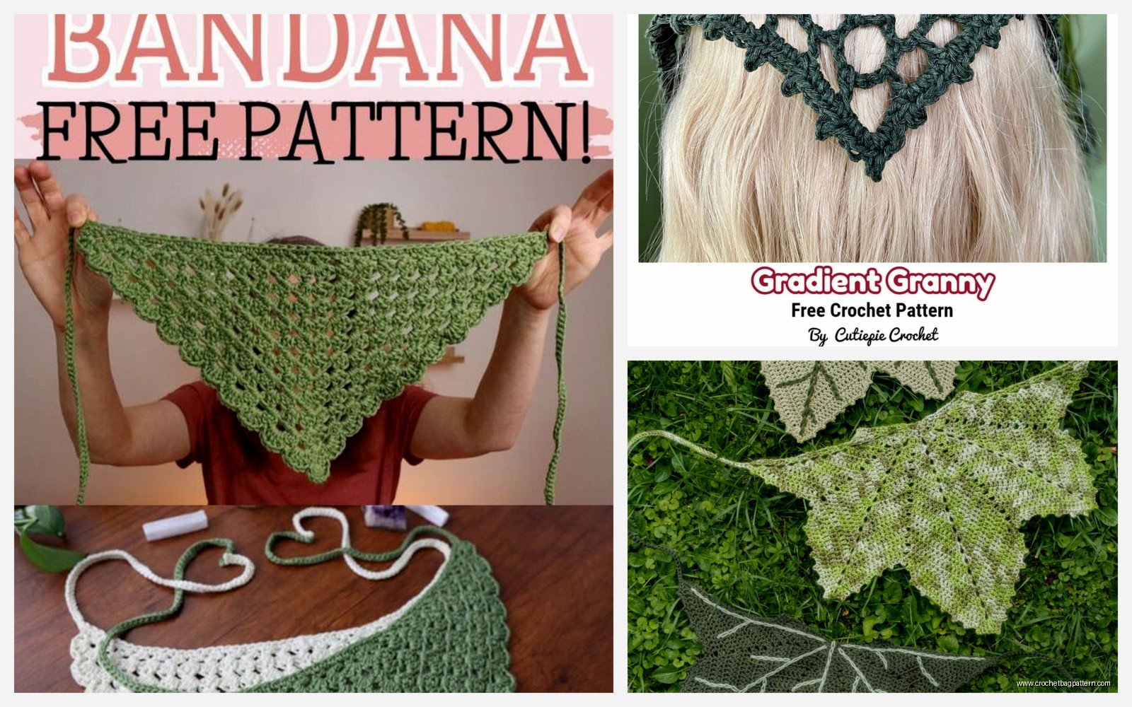 Crochet Bandana: Headscarf & Neckerchief Patterns