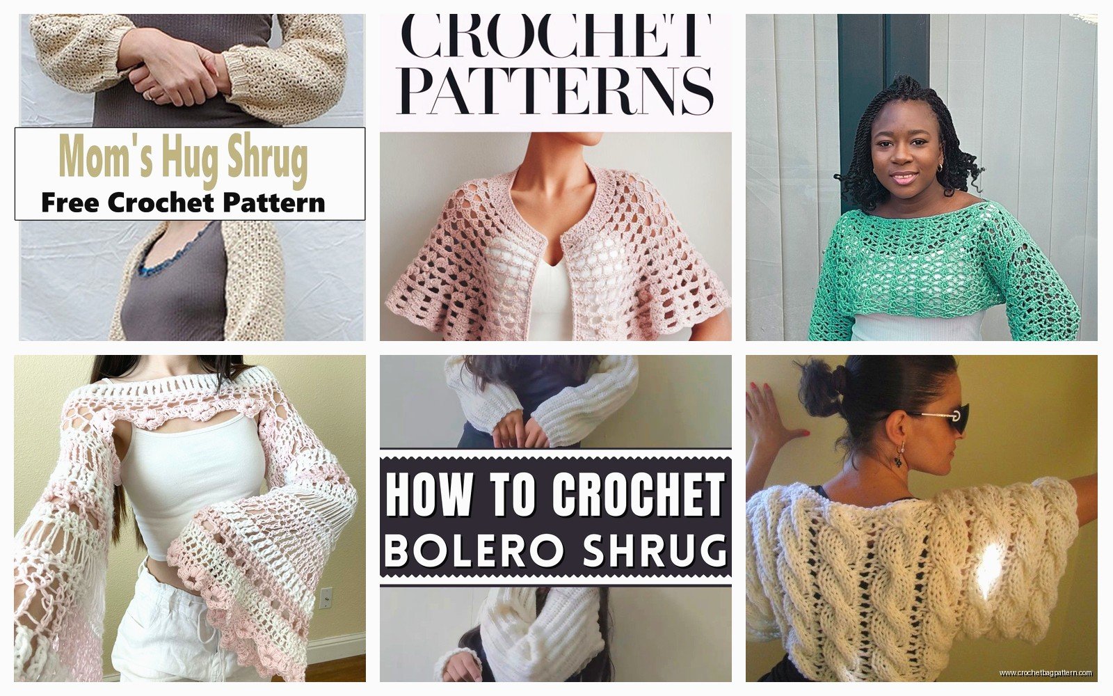 Crochet Bolero Shrug: Short Jacket Patterns