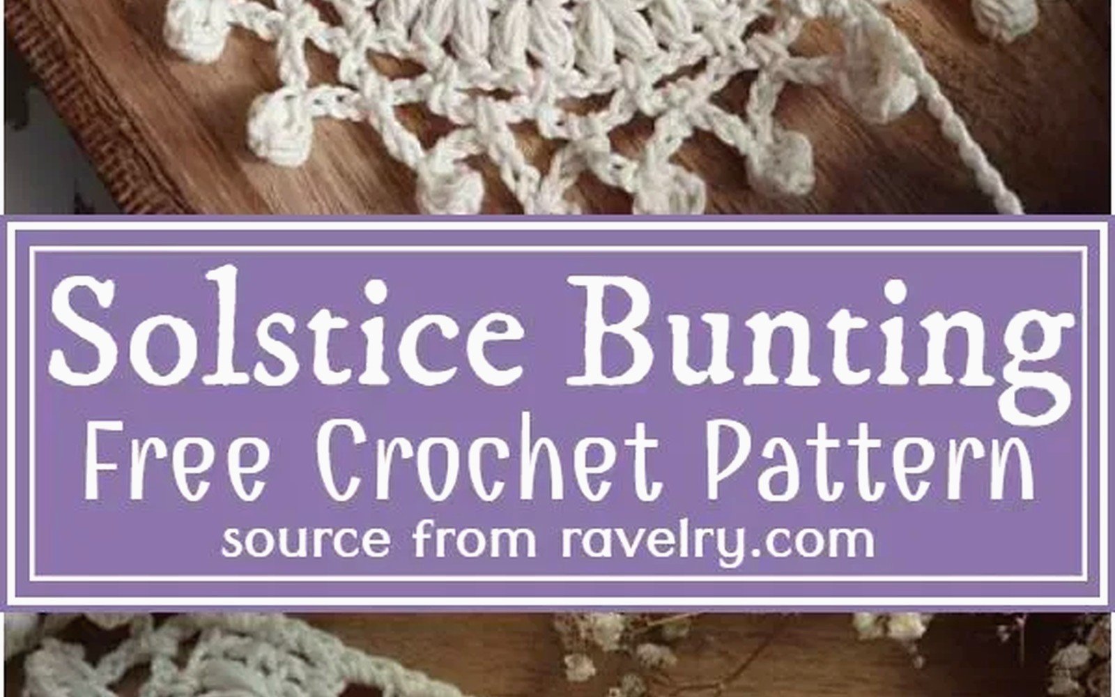 Crochet Bunting Pattern: Party Decoration Tutorial