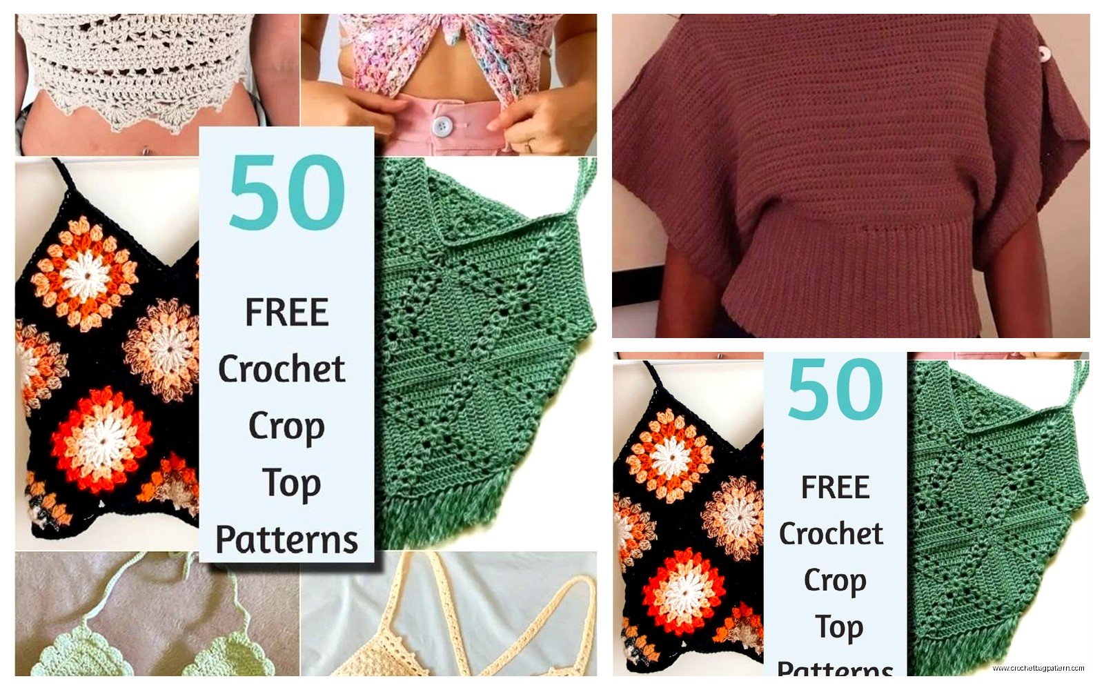 Crochet Crop Top: Summer Fashion Patterns