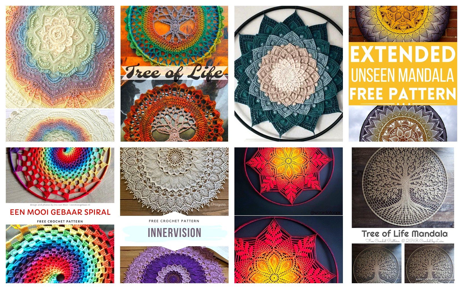 Crochet Mandala Patterns: Circular Designs & Tutorials